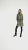 Short dress | Green w/ floral jacquard