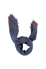Scarf | Blue checkered