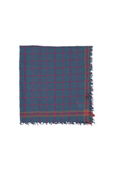 Scarf | Blue checkered