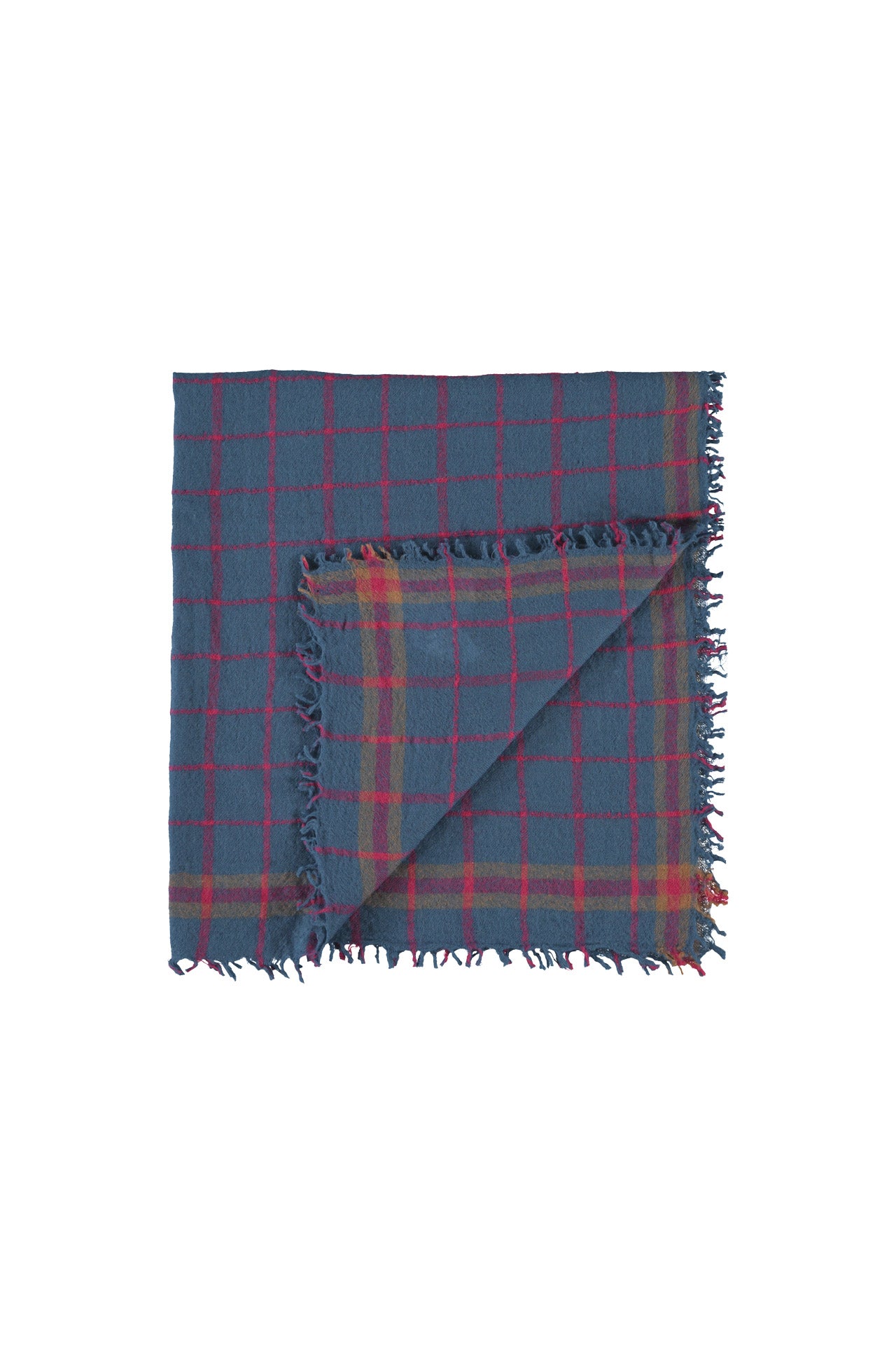 Scarf | Blue checkered