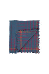Scarf | Blue checkered