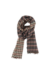 Scarf | Brown checkered