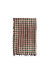 Scarf | Brown checkered