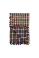 Scarf | Brown checkered