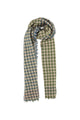 Scarf | Green & blue checkered