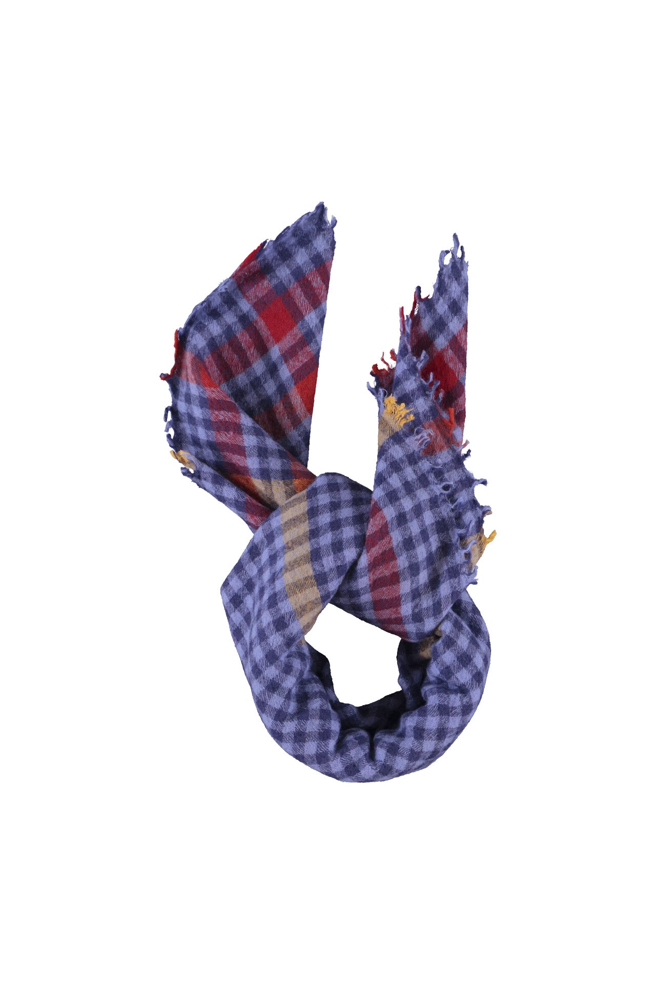 Scarf | Purple checkered