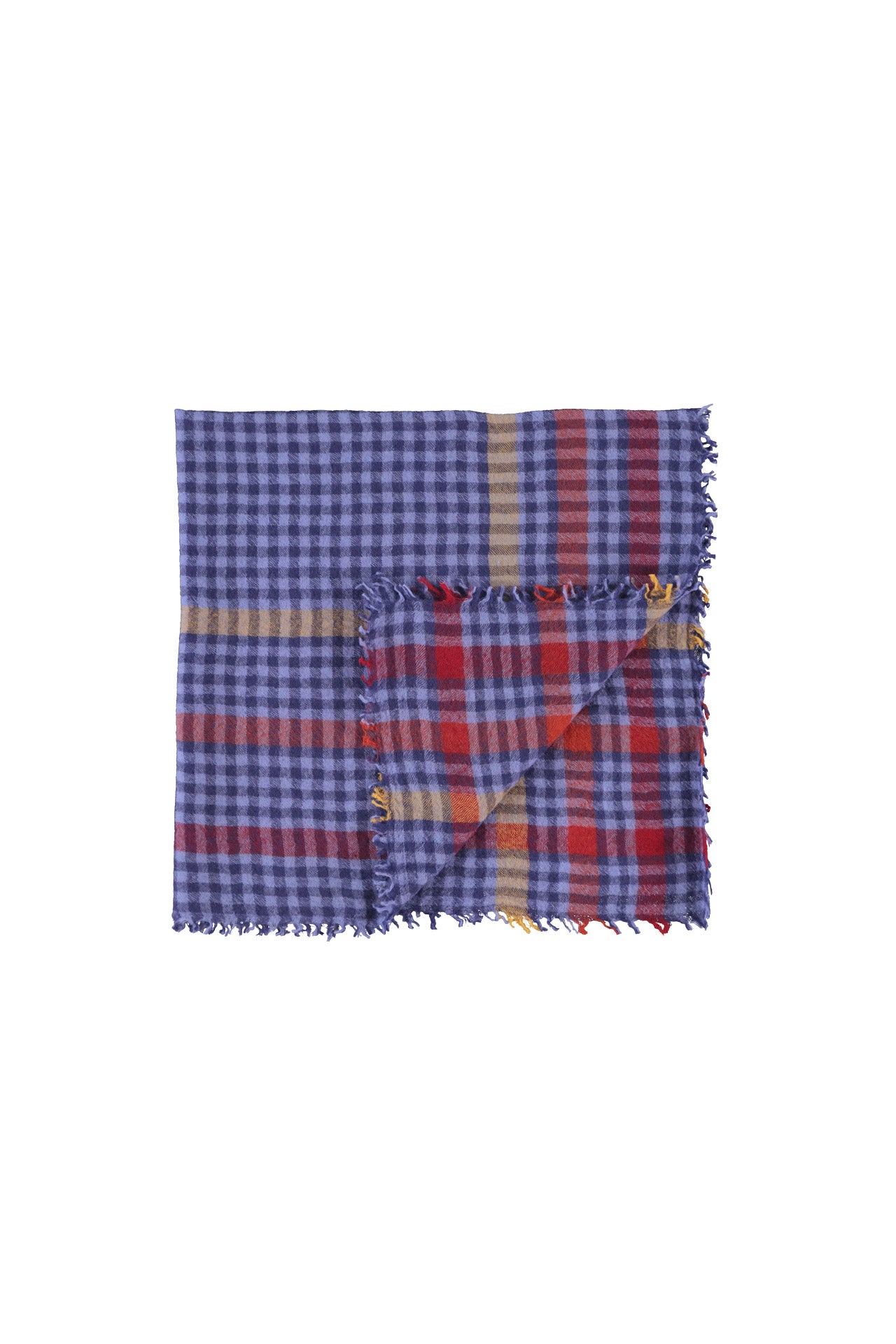 Scarf | Purple checkered