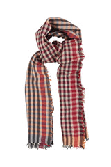 Scarf | Red & black checkered