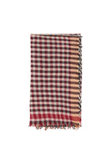 Scarf | Red & black checkered