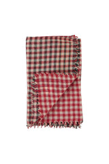 Scarf | Camel checkered