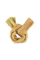 Scarf | Yellow checkered w/ contrasting thread
