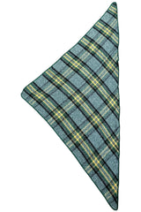 XL Triangular Wrap | Green plaid
