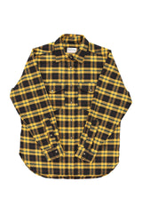 Jacket shirt | Yellow & black checkered