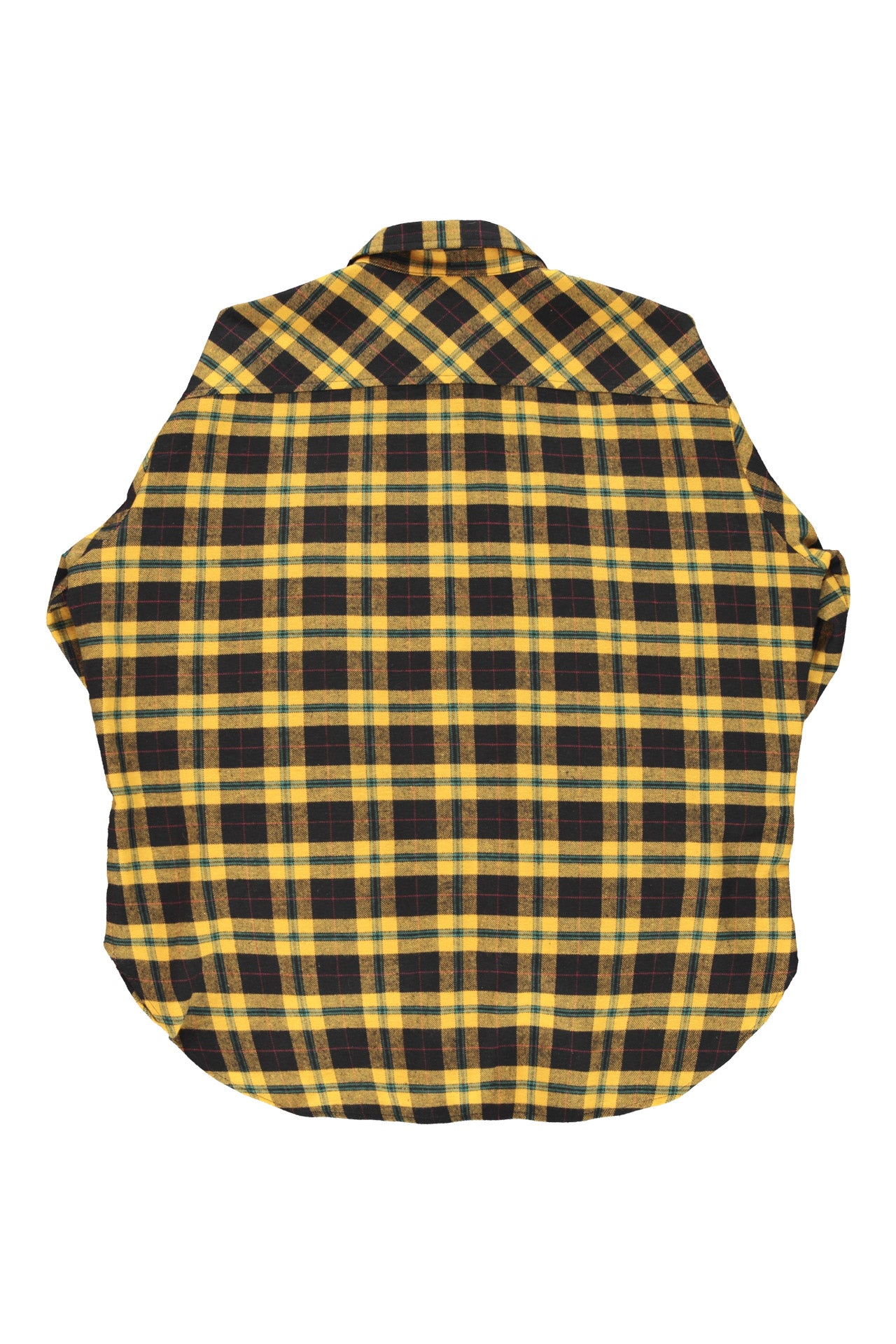 Jacket shirt | Yellow & black checkered