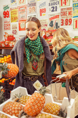 Sleeveless blouse | Army green