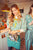 Blouse | Green w/ flowers