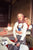 Sweatshirt w/ peter pan collar | White w/ "datil pepper" print