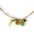 Necklace clover | Golden w/ Green