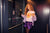 Sleeveless sweatshirt | Lilac w/ "find me on the dance floor" print