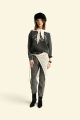 Lace collar | ecru
