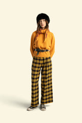 Trousers | Yellow & black checkered