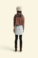 Sweatshirt | Fadded brown w/ "sweet" print