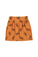 Short skirt | Brick w/ flowers