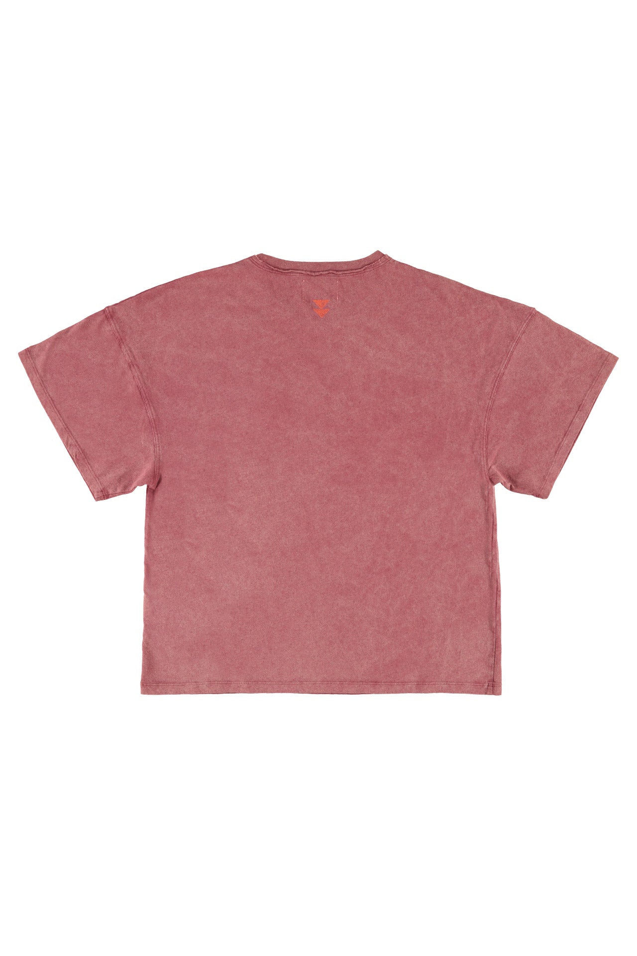 T-shirt w/ short sleeves | Bordeaux w/ "lover" print