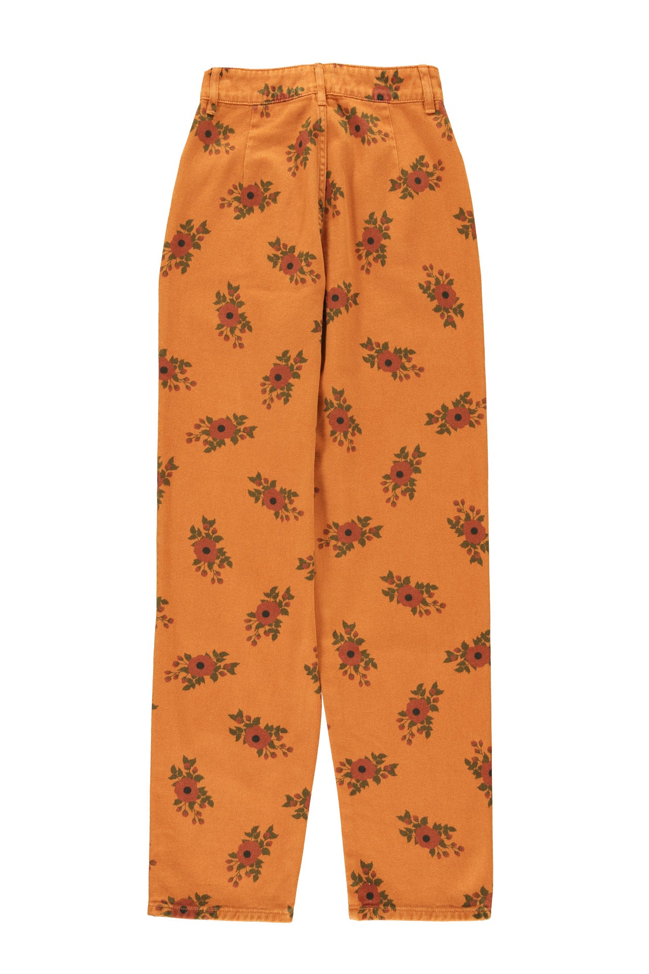 Trousers | Brick w/ flowers