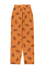Trousers | Brick w/ flowers