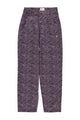 Trousers | Lilac w/ zebra print