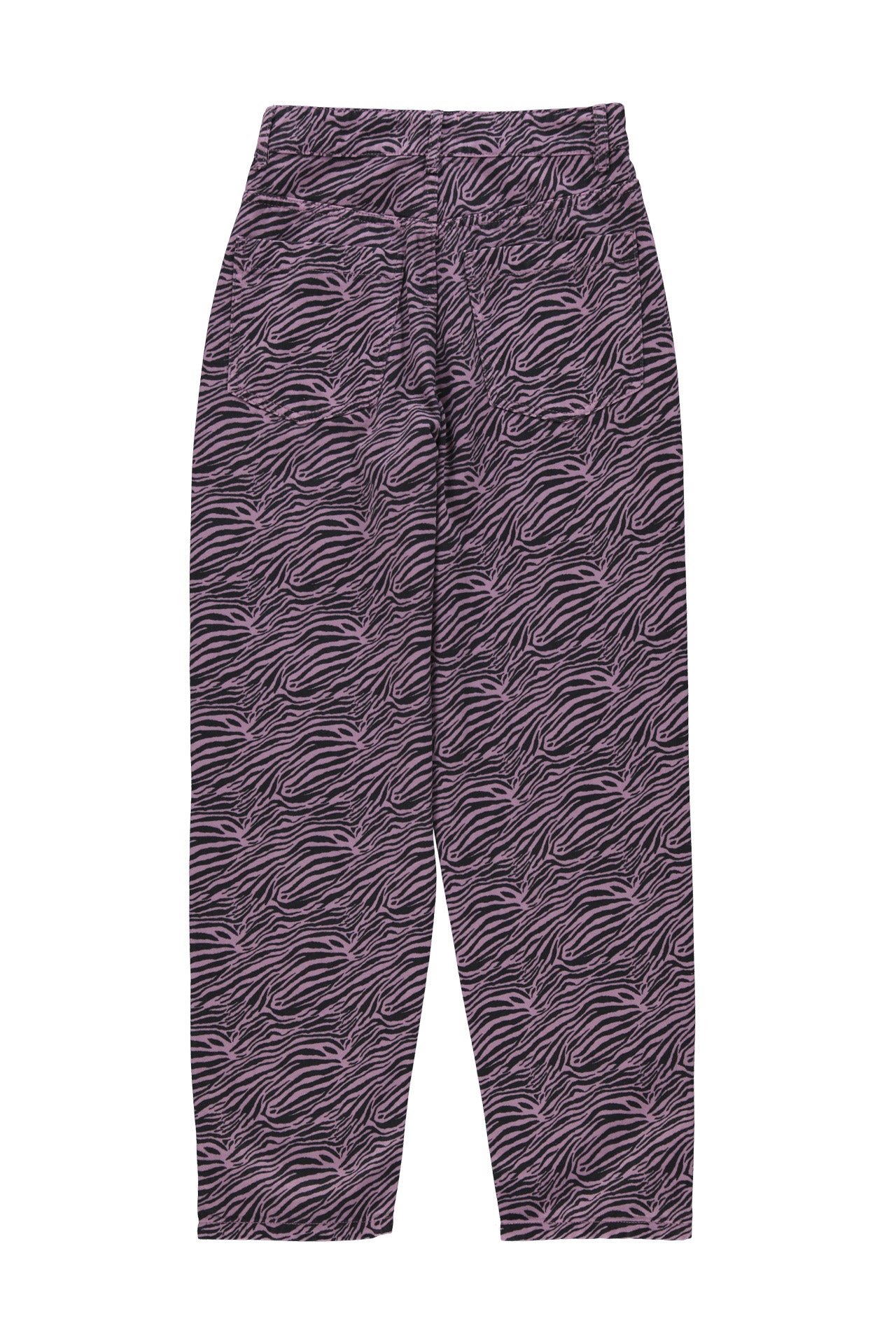 Trousers | Lilac w/ zebra print