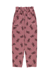 Trousers | Old pink w/  flowers