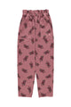Trousers | Old pink w/  flowers