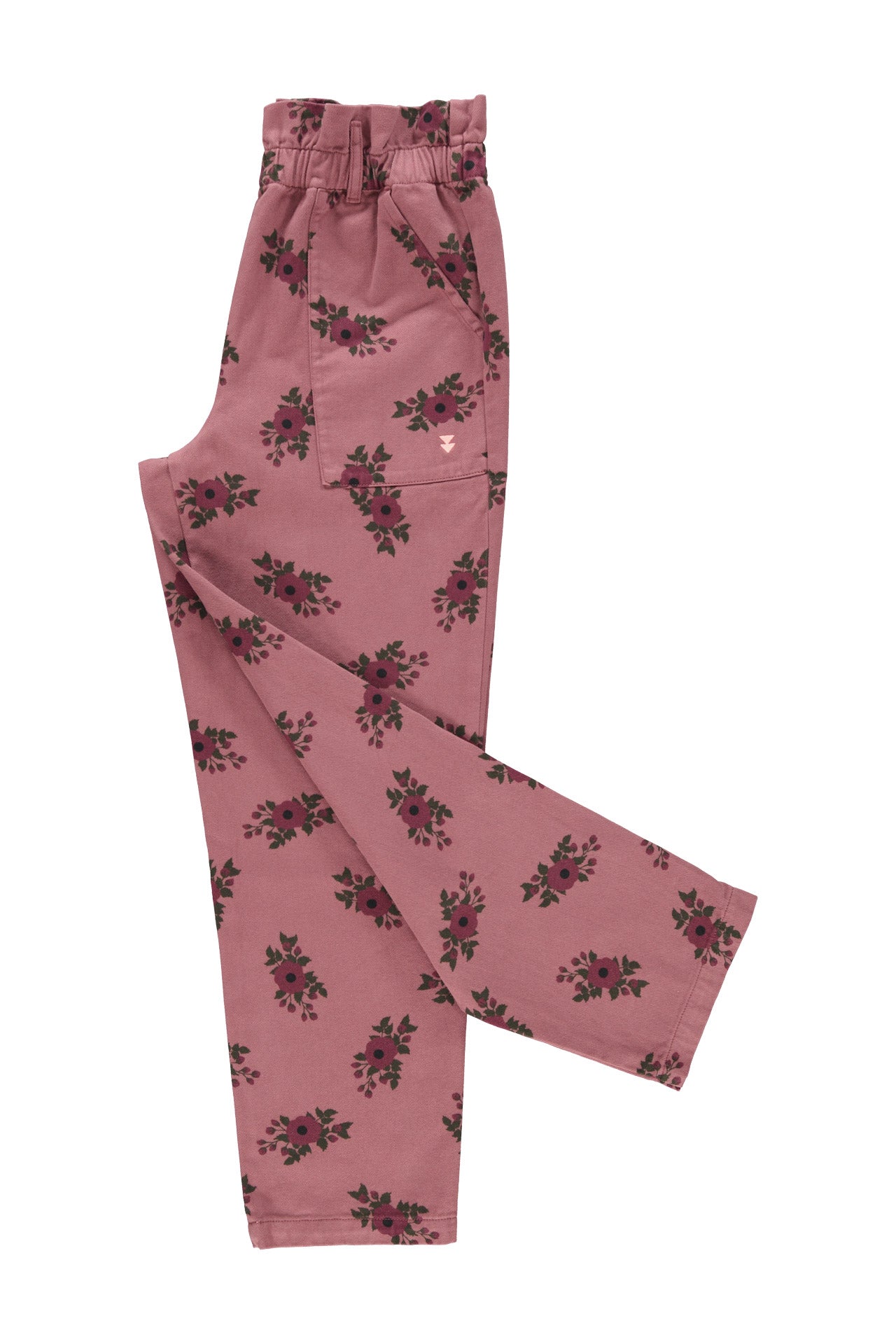 Trousers | Old pink w/  flowers