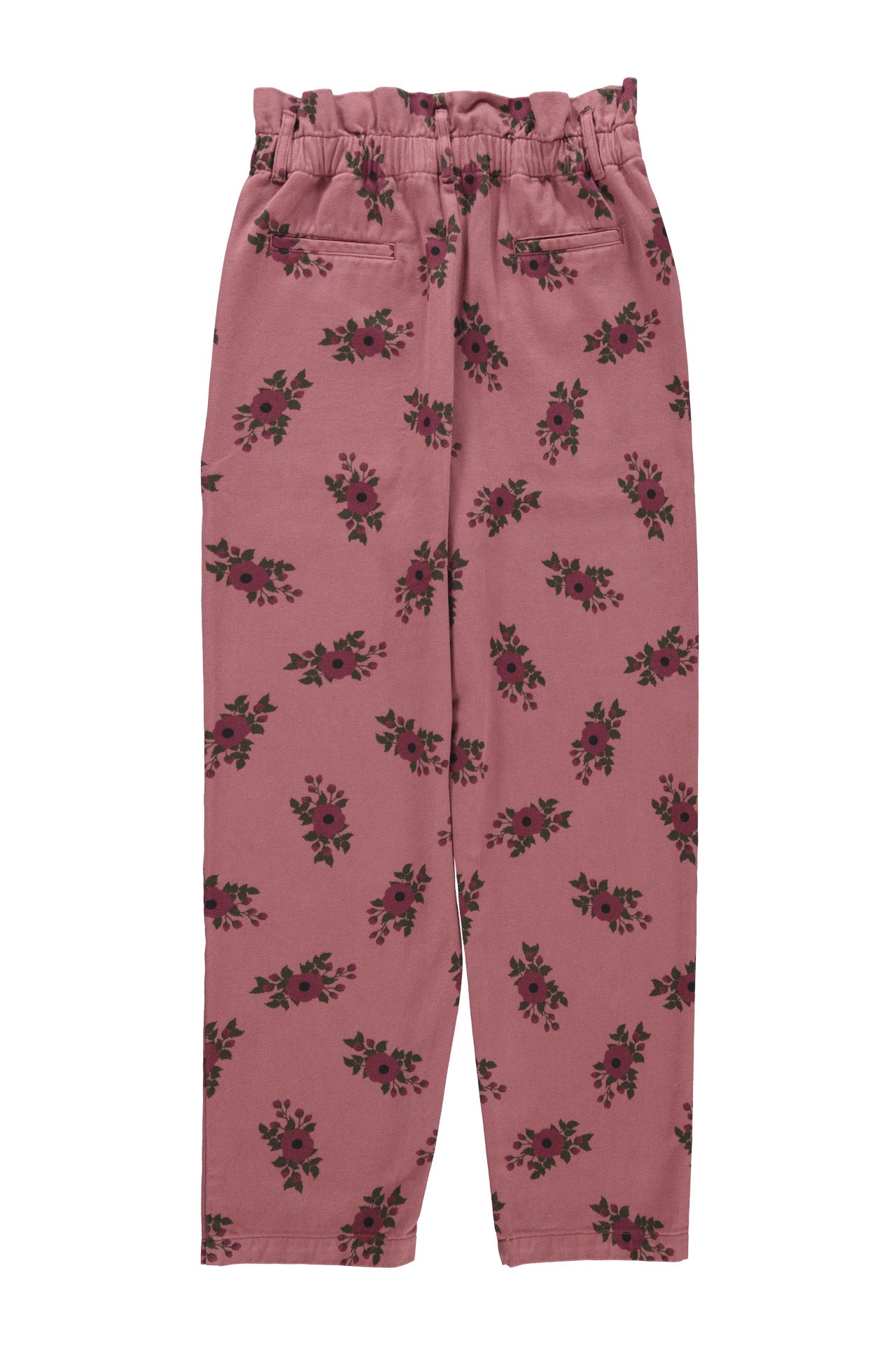Trousers | Old pink w/  flowers