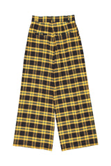 Trousers | Yellow & black checkered