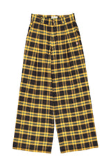 Trousers | Yellow & black checkered