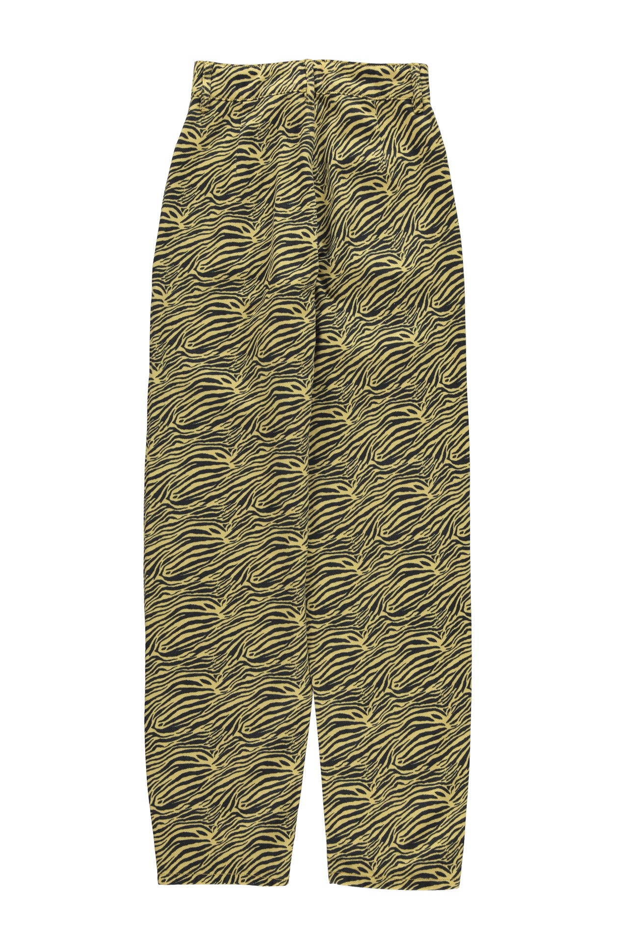 Trousers | Yellow w/ zebra print
