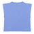 Wide sleeves t-shirt w/ round neck . Blue w/ "hell yes" print