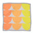 Silky scarf | Multicolor geometric print